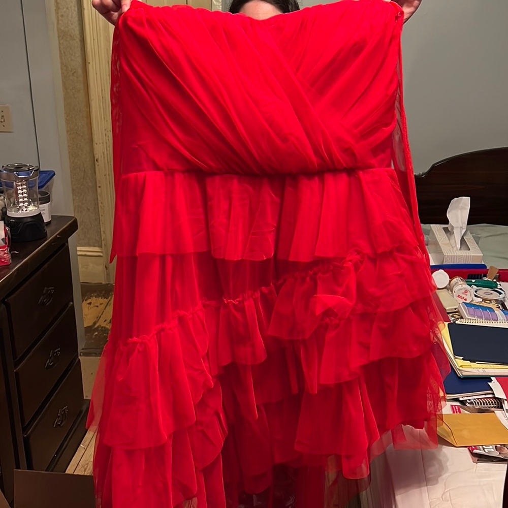 NWT The Suicide Squad Her Universe Hot Topic DC Comics Harley Quinn Red Dress